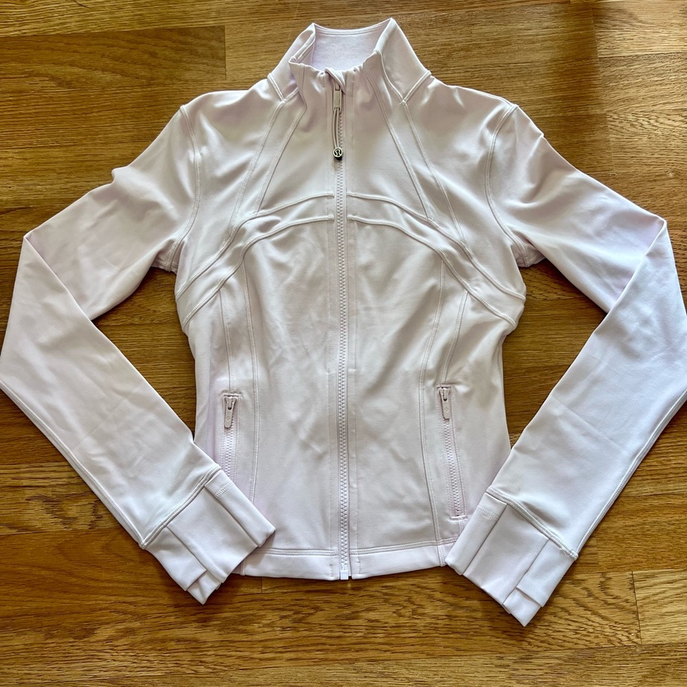 lululemon athletica define jacket pink size 4